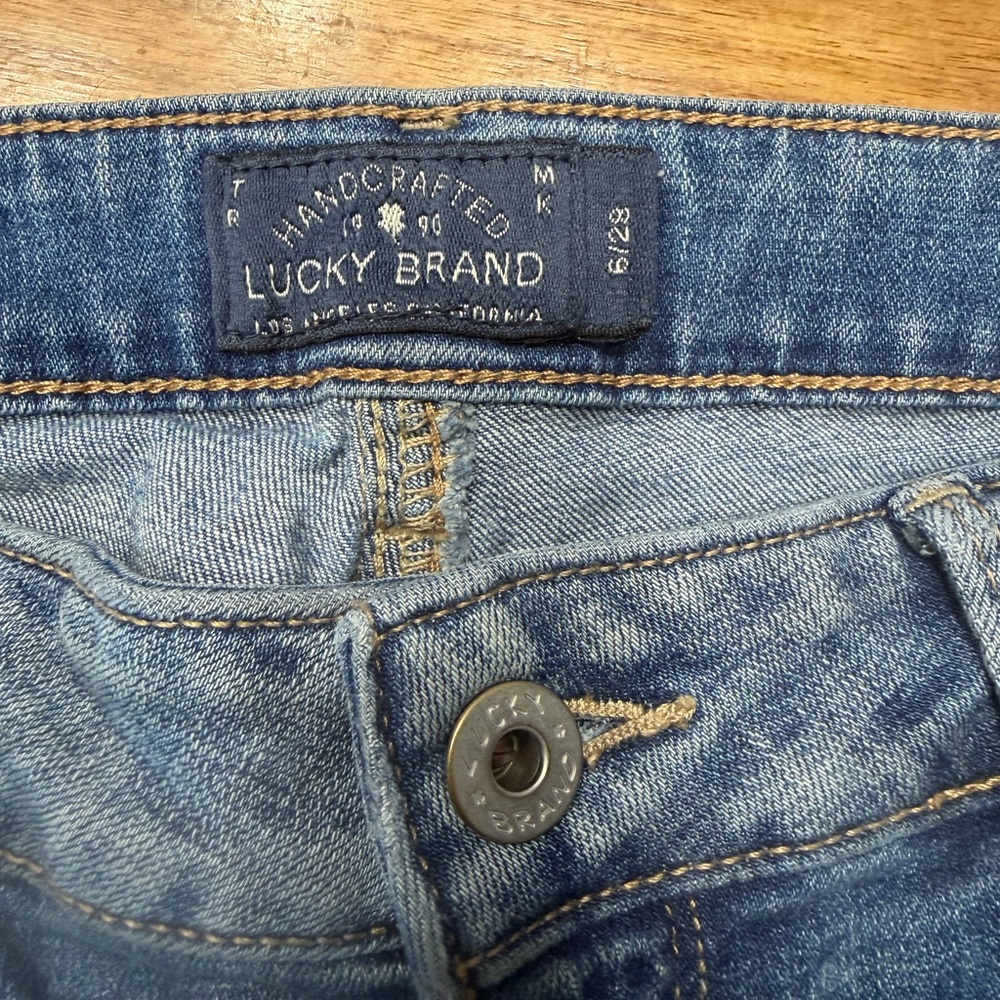 Lucky Brand Blue Boyfriend Jeans
